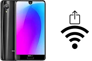 Come generare un codice QR con la password Wi-Fi su un Sharp Aquos S3 mini