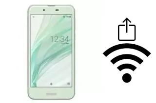 Come generare un codice QR con la password Wi-Fi su un Sharp Aquos Sense