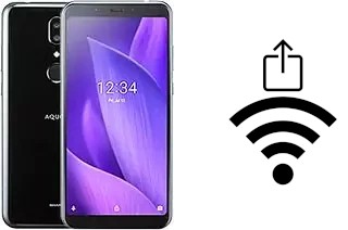 Come generare un codice QR con la password Wi-Fi su un Sharp Aquos V