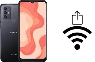 Come generare un codice QR con la password Wi-Fi su un Sharp Aquos V6