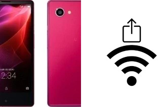 Come generare un codice QR con la password Wi-Fi su un Sharp Aquos Xx2 Mini