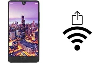 Come generare un codice QR con la password Wi-Fi su un Sharp Aquos C10