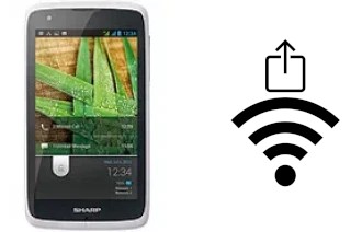 Come generare un codice QR con la password Wi-Fi su un Sharp SH530U