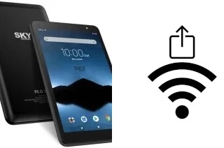 Come generare un codice QR con la password Wi-Fi su un Sky-Devices MaxView