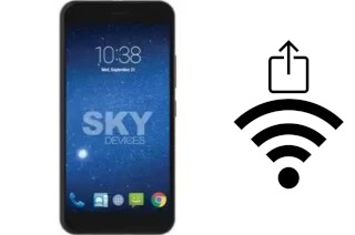 Come generare un codice QR con la password Wi-Fi su un Sky-Devices Sky Elite 5-0L Plus