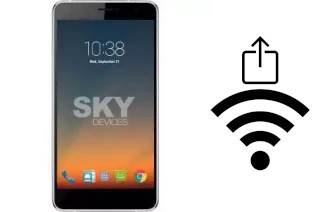 Come generare un codice QR con la password Wi-Fi su un Sky-Devices Sky Elite 6-0L Plus