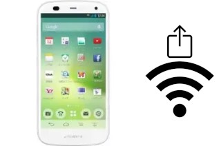 Come generare un codice QR con la password Wi-Fi su un SoftBank Softbank 301F