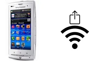 Come generare un codice QR con la password Wi-Fi su un Sony Ericsson A8i