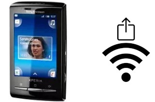 Come generare un codice QR con la password Wi-Fi su un Sony Ericsson Xperia X10 mini