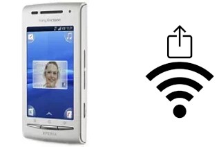 Come generare un codice QR con la password Wi-Fi su un Sony Ericsson Xperia X8