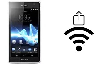 Come generare un codice QR con la password Wi-Fi su un Sony Xperia GX SO-04D