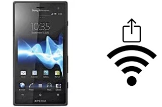 Come generare un codice QR con la password Wi-Fi su un Sony Xperia acro HD SOI12