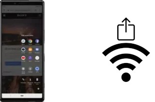 Come generare un codice QR con la password Wi-Fi su un Sony Xperia 1