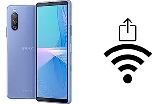 Come generare un codice QR con la password Wi-Fi su un Sony Xperia 10 III