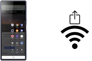 Come generare un codice QR con la password Wi-Fi su un Sony Xperia 10 Plus