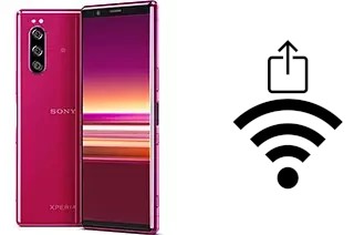 Come generare un codice QR con la password Wi-Fi su un Sony Xperia 5