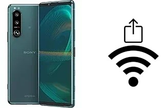 Come generare un codice QR con la password Wi-Fi su un Sony Xperia 5 III