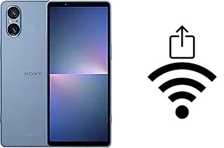 Come generare un codice QR con la password Wi-Fi su un Sony Xperia 5 V