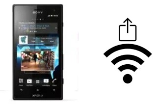 Come generare un codice QR con la password Wi-Fi su un Sony Xperia acro S