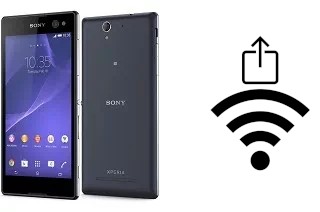 Come generare un codice QR con la password Wi-Fi su un Sony Xperia C3 Dual