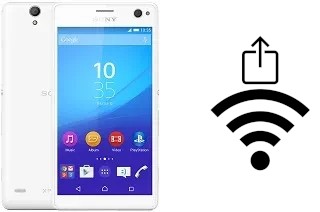 Come generare un codice QR con la password Wi-Fi su un Sony Xperia C4 Dual