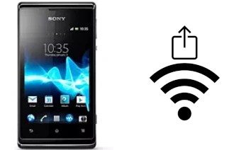 Come generare un codice QR con la password Wi-Fi su un Sony Xperia E dual