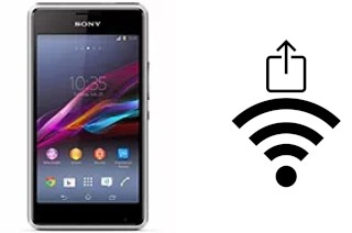 Come generare un codice QR con la password Wi-Fi su un Sony Xperia E1 II