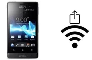 Come generare un codice QR con la password Wi-Fi su un Sony Xperia go