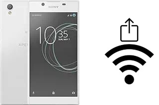 Come generare un codice QR con la password Wi-Fi su un Sony Xperia L1