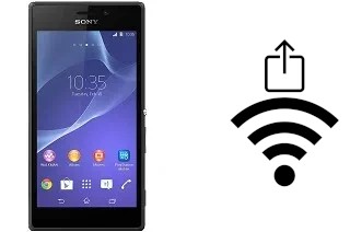 Come generare un codice QR con la password Wi-Fi su un Sony Xperia M2 Aqua