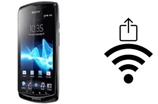 Come generare un codice QR con la password Wi-Fi su un Sony Xperia neo L