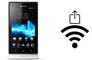 Come generare un codice QR con la password Wi-Fi su un Sony Xperia sola