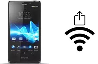 Come generare un codice QR con la password Wi-Fi su un Sony Xperia T