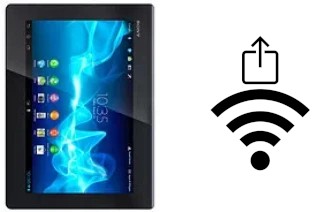 Come generare un codice QR con la password Wi-Fi su un Sony Xperia Tablet S 3G