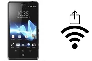 Come generare un codice QR con la password Wi-Fi su un Sony Xperia T LTE