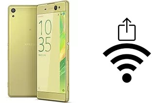 Come generare un codice QR con la password Wi-Fi su un Sony Xperia XA Ultra