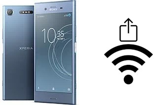 Come generare un codice QR con la password Wi-Fi su un Sony Xperia XZ1