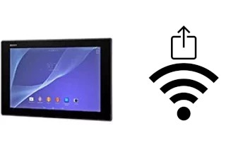 Come generare un codice QR con la password Wi-Fi su un Sony Xperia Z2 Tablet Wi-Fi