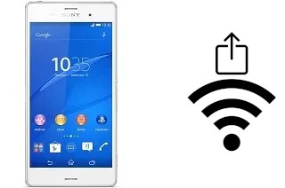 Come generare un codice QR con la password Wi-Fi su un Sony Xperia Z3