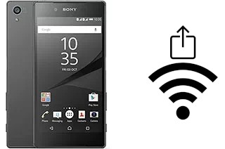 Come generare un codice QR con la password Wi-Fi su un Sony Xperia Z5