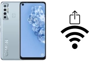 Come generare un codice QR con la password Wi-Fi su un Tecno Camon 17 Lite