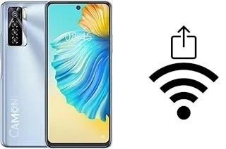 Come generare un codice QR con la password Wi-Fi su un Tecno Camon 17 Pro