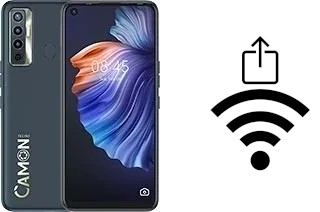 Come generare un codice QR con la password Wi-Fi su un Tecno Camon 17