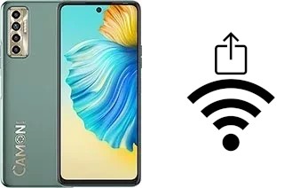 Come generare un codice QR con la password Wi-Fi su un Tecno Camon 17P