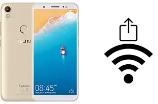 Come generare un codice QR con la password Wi-Fi su un Tecno Camon CM