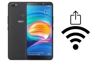 Come generare un codice QR con la password Wi-Fi su un Tecno Camon i Click