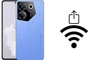 Come generare un codice QR con la password Wi-Fi su un Tecno Camon 20 Pro 5G