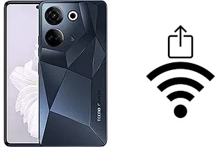 Come generare un codice QR con la password Wi-Fi su un Tecno Camon 20