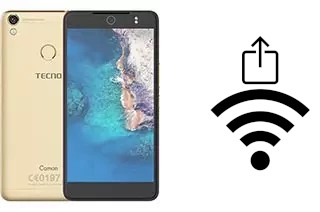 Come generare un codice QR con la password Wi-Fi su un Tecno Camon CX Air