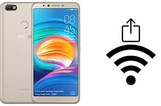 Come generare un codice QR con la password Wi-Fi su un Tecno Camon X